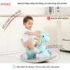 Ngựa bập bênh Pakey 3in1 cho bé 16 Ván bập bênh có thiết kế độ cong vừa phải, chống trượt an toàn