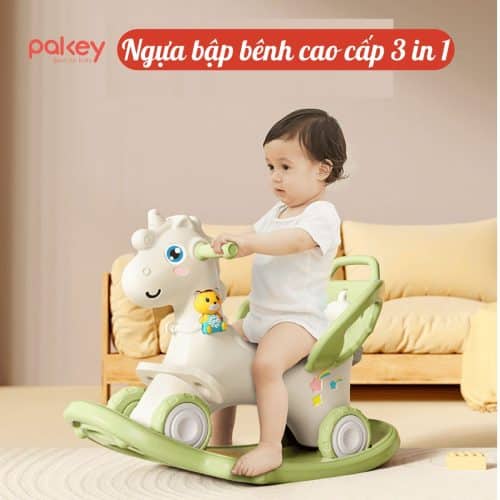 Sự kết hợp giữa 2 gam màu: xanh lá và trắng trẻ trung