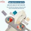 Ngựa bập bênh cho bé Pakey 6in1 22 Sản phẩm đi kèm với bàn và bộ đồ chơi lego tháo rời cho bé