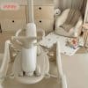 Ngựa bập bênh cho bé Pakey Banana 29 ngua bap benh co banh xe 1 New sun babies