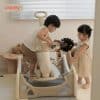 Ngựa bập bênh cho bé Pakey Banana 22 Thiết kế lên xuống dễ dàng, phần giá đỡ chắc chắn