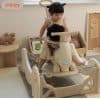 Ngựa bập bênh cho bé Pakey Banana 34 Lưu ý khi sử dụng bộ đồ chơi cho bé ngựa bập bênh Banana