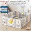 Quây cũi nhựa gấp gọn Pakey vũ trụ 10 Bộ quây cũi nhựa Pakey vũ trụ cho bé 1m9 x 1m9