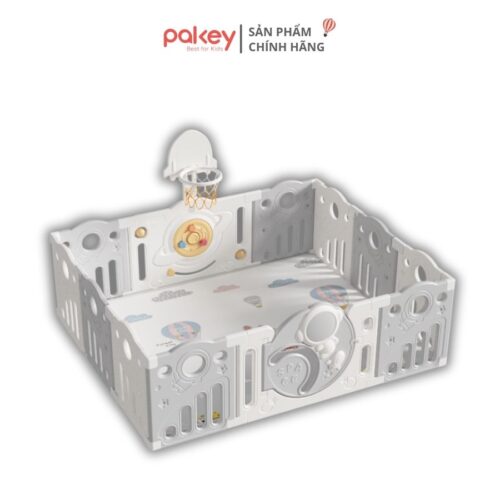 Quây cũi nhựa cao cấp Pakey Phi Hành Gia