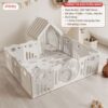 Quây cũi nhựa Pakey Phi Hành Gia 27 Quây cũi nhựa Pakey phi hành gia 1m5x1m8 kèm lều