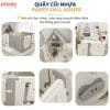 Quây cũi nhựa Pakey Full House 14 Bộ sản phẩm quây nhựa bao gồm: Tấm quây lớn + tấm quây nhỏ + tấm cửa + tấm đồ chơi