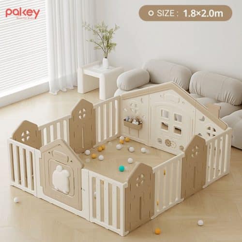 Bộ quây Happy House 10+1+3: 1m8x2m