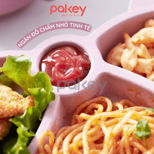 Set ăn dặm có chia ngăn đồ ăn tiện lợi cho bé nhỏ