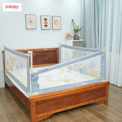 Thanh chắn giường an toàn Pakey NV2 nâng cấp 12 Thanh chắn giường PAkey NV2 nâng cấp 2025