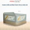 Thanh chắn giường Pakey Pro A1 10 thanh chan giuong cho tre mau ghi New sun babies