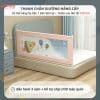 Thanh chắn giường Pakey Pro A1 Màu Hồng Size 2m 3 thanh chan giuong cho tre pro a1 1 New sun babies