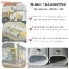 Thanh chắn giường Pakey Pro A1 Màu Hồng Size 2m 10 Các chốt tháo lắp linh hoạt giúp việc lắp đặt dễ dàng hơn