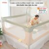 Thanh chắn giường Pakey SB2 Premium 16 Thanh chắn giường Pakey SB2 màu xanh kem