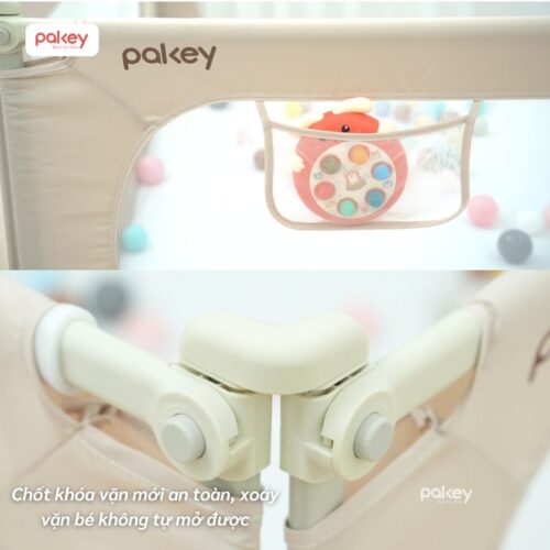 Thanh chắn giường Pakey SB2 Premium 26 thanh chắn giường Pakey SB2 nâng cấp