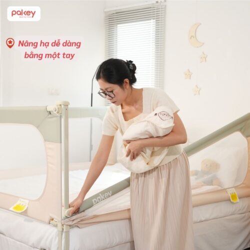 Thanh chắn giường Pakey SB2 Premium 23 thanh chắn giường Pakey SB2 nâng cấp