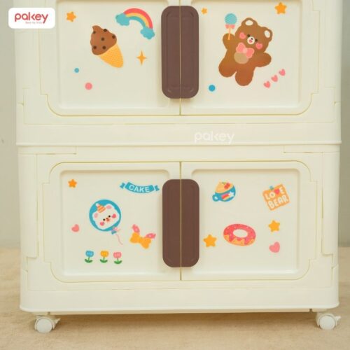 Tủ quần áo nhựa Pakey SK008