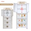 Tủ quần áo nhựa Pakey SK008