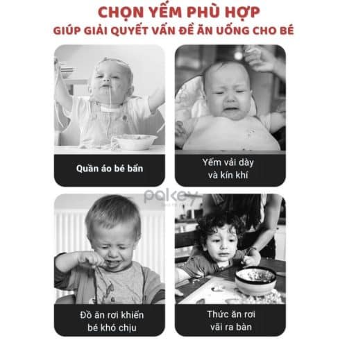 Chất liệu silicone cấp thực phẩm đạt chuẩn an toàn 100% đảm bảo sự yên tâm mỗi khi bé sử dụng