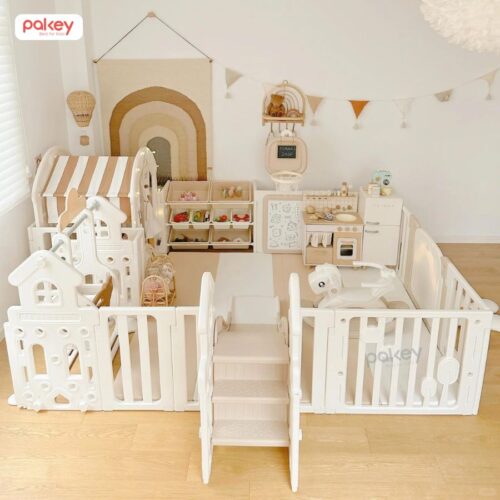 quây cũi liên hoàn cho bé Pakey gấu mặt trăng mới