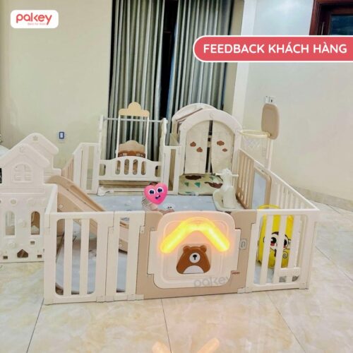 quây cũi liên hoàn cho bé Pakey gấu mặt trăng mới