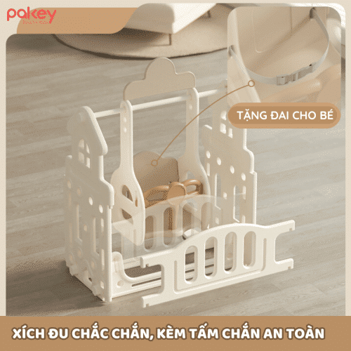 Từ trò chơi vận động thể chất cho đến rèn luyện trí tuệ đều có trong set quây liên hoàn gấu mặt trăng