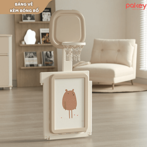 Các tấm quây được bo góc tròn và mài tỉ mỉ, mịn màng rất phù hợp với làn da mỏng manh, đặc biệt không gây hại tới bàn tay nhỏ bé của trẻ
