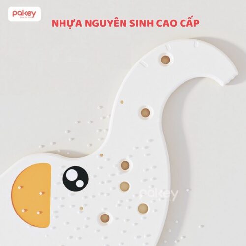 Kệ sách nhựa 5 tầng kèm 2 hộc đựng đồ Pakey voi GS02 18 Kệ sách cho bé Pakey voi GS02