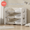 Kệ để đồ cho bé Pakey Moon House 19 Thiết kế rãnh nghiêng, chống trượt giúp các hộc được bố trí ổn định, không trơn trượt hay rung lắc