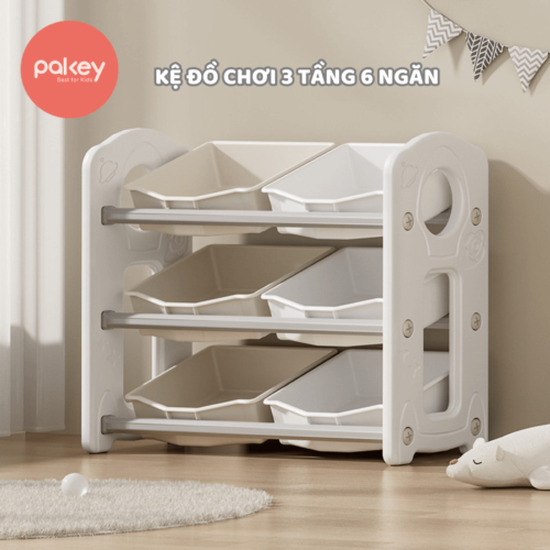 Thiết kế rãnh nghiêng, chống trượt giúp các hộc được bố trí ổn định, không trơn trượt hay rung lắc