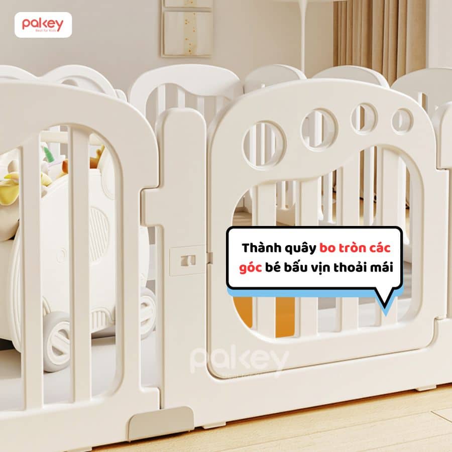 Quây cũi nhựa cao cấp Bambi Kids