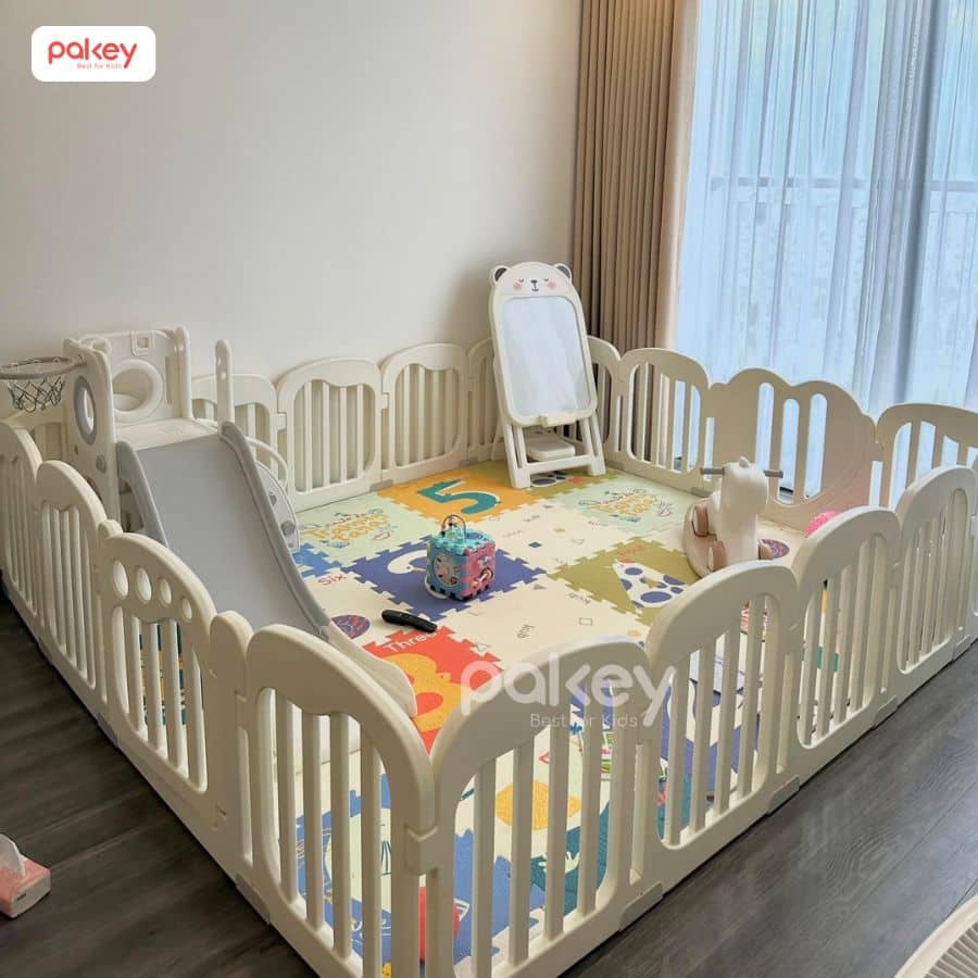 Quây cũi nhựa cao cấp Bambi Kids