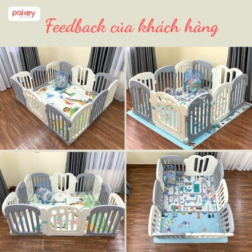 Quây cũi nhựa cao cấp Bambi Kids 33 Quây cũi nhựa cao cấp Bambi Kids