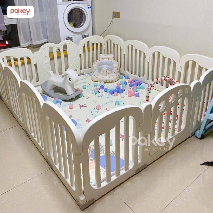 Quây cũi nhựa cao cấp Bambi Kids