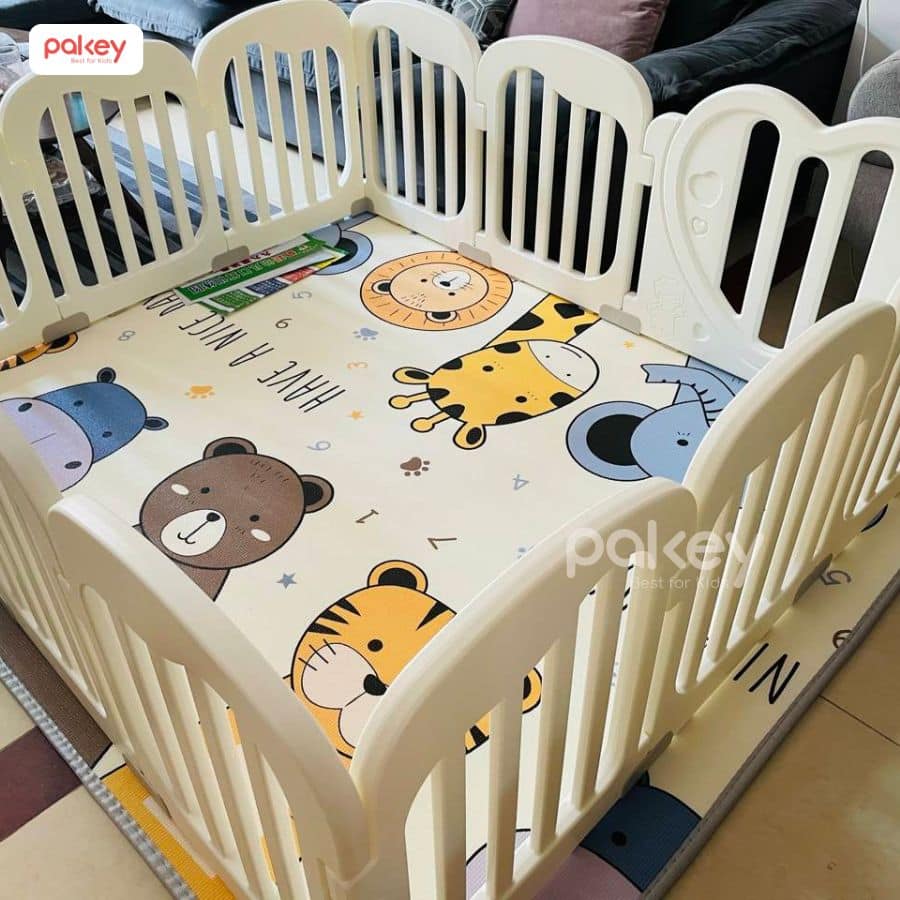Quây cũi nhựa cao cấp Bambi Kids