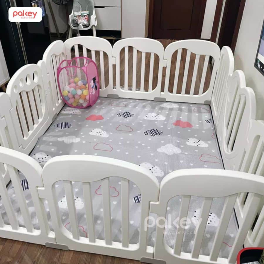 Quây cũi nhựa cao cấp Bambi Kids