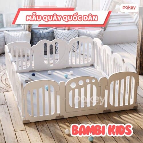 Quây cũi nhựa cao cấp Bambi Kids 20 Quây cũi nhựa cao cấp Bambi Kids