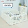 Quây cũi nhựa cao cấp Bambi Kids 23 Quây cũi nhựa cao cấp Bambi Kids - màu trắng