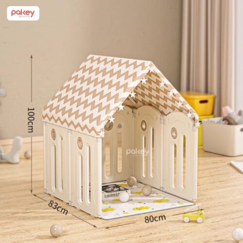 Quây cũi nhựa liên hoàn Moon House 7-8 tiện ích 32 Set quây cũi nhựa liên hoàn cho bé Pakey Moonhouse
