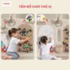 Quây cũi nhựa liên hoàn Moon House 7-8 tiện ích 30 Set quây cũi nhựa liên hoàn cho bé Pakey Moonhouse