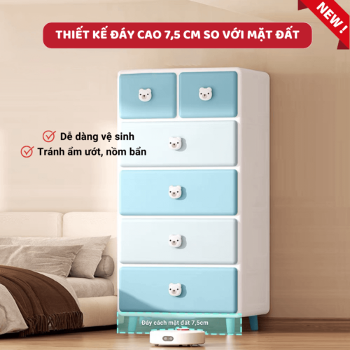 Tủ nhựa Pakey SK002 28 Chất liệu nhựa PP và ABS nổi tiếng với khả năng sử dụng bền lâu, không bị biến dạng dưới tác động của thời tiết hay môi trường khác nhau