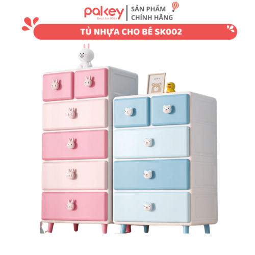 Tủ nhựa Pakey cho bé SK002