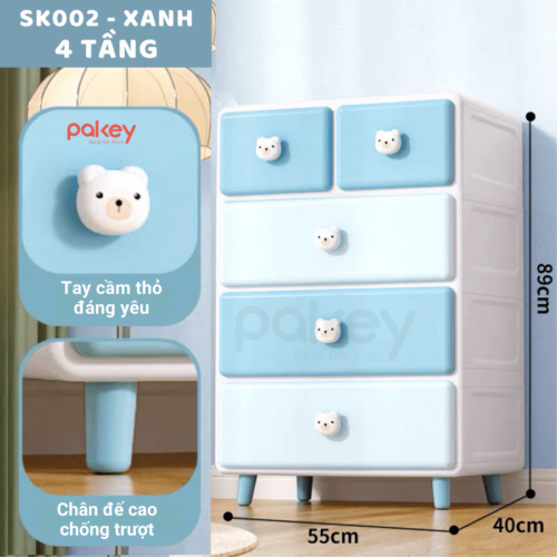 Tủ nhựa Pakey SK002 30 pakey tu nhua cho be SK002 6