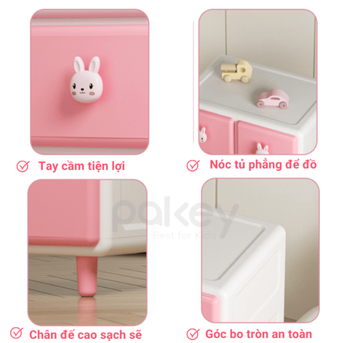 Tủ nhựa Pakey SK002 25 pakey tu nhua cho be SK002 9