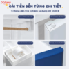 Tủ nhựa cho bé Pakey HX010 18 Bề mặt tủ nhẵn mịn, dễ dàng vệ sinh, các góc được thiết kế bo tròn không có mấu thừa nên hoàn toàn không gây nguy hiểm cho người sử dụng