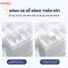 Tủ nhựa cho bé Pakey HX010 19 Tủ nhựa cho bé HX010 được trang bị bánh xe di chuyển dễ dàng