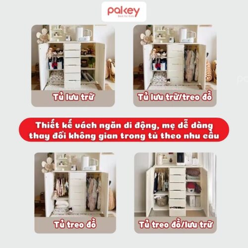 Tủ kệ đa năng Pakey E012 21 Tủ kệ đa năng Pakey E012