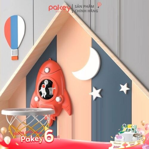 Avatar - Bộ đồ chơi bóng rổ gắn tường Pakey
