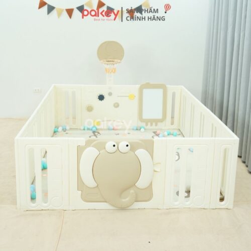 Quây cũi nhựa Pakey Voi PV01