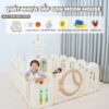 Quây cũi nhựa gấp gọn Pakey Moon House MH01