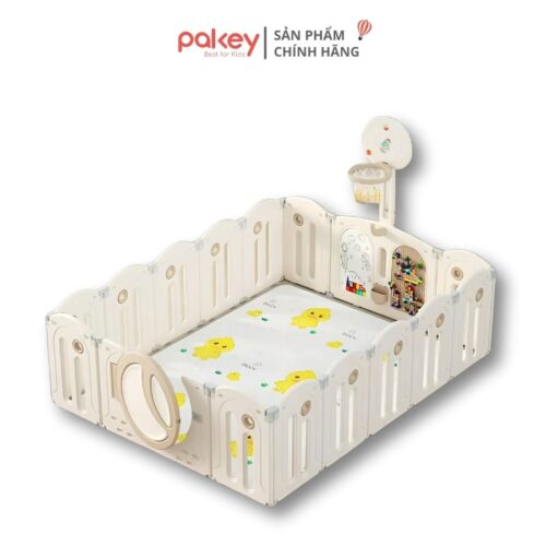 Quây cũi nhựa gấp gọn Pakey Moon House MH01